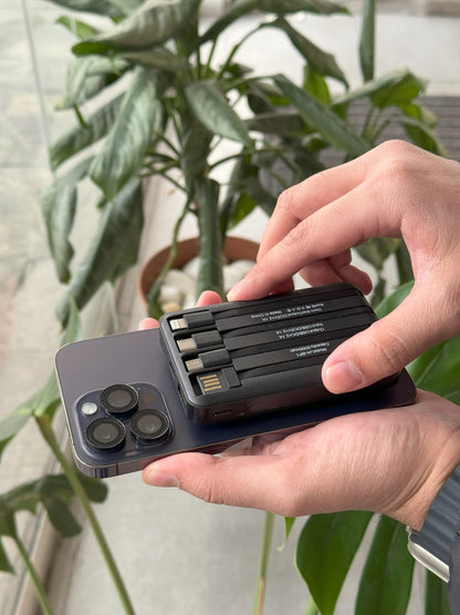 Cargador Portátil para Celular 4 en 1 de 5KmAh
